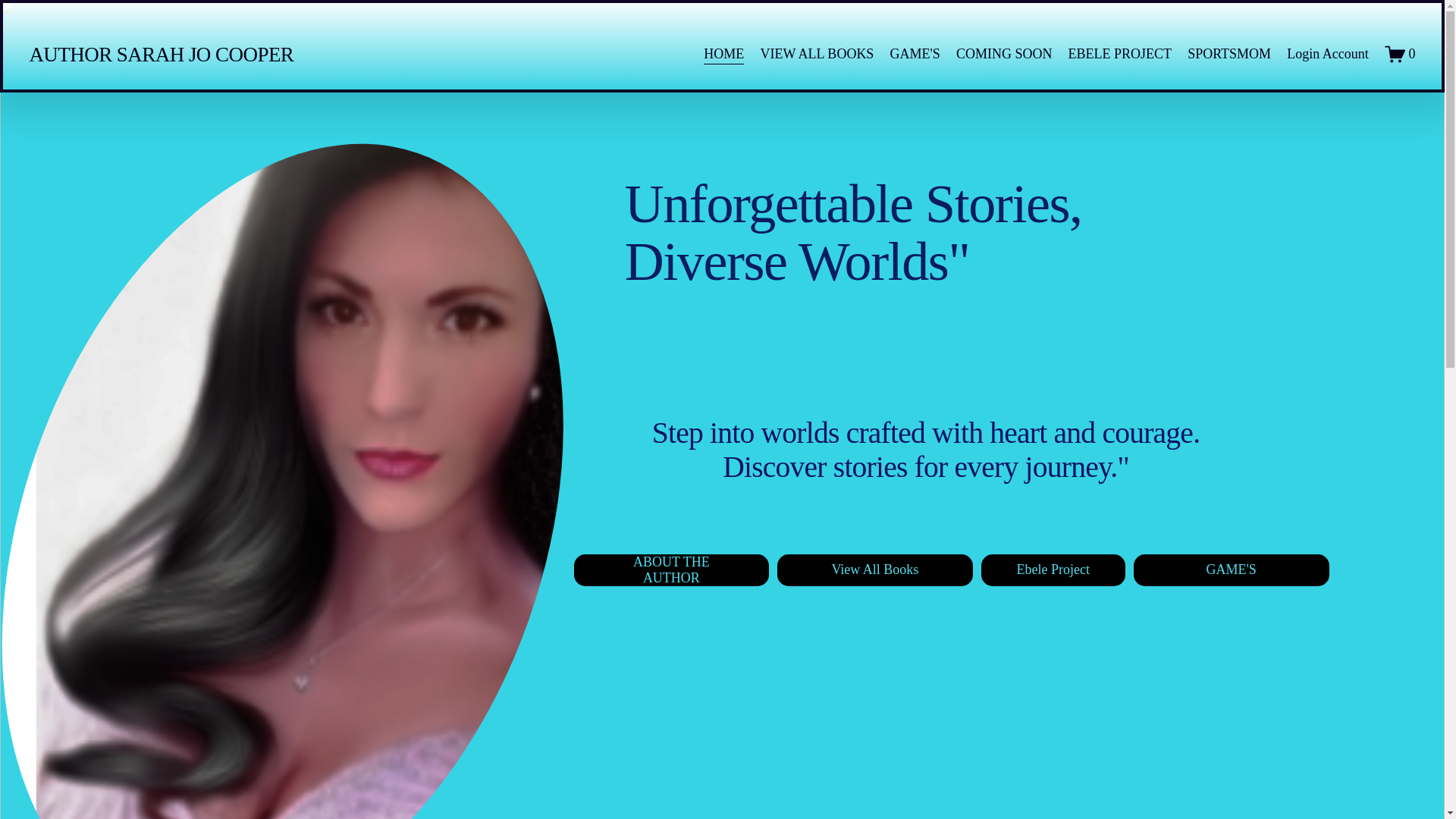 website screenshot of https://sarahjocooper.com/