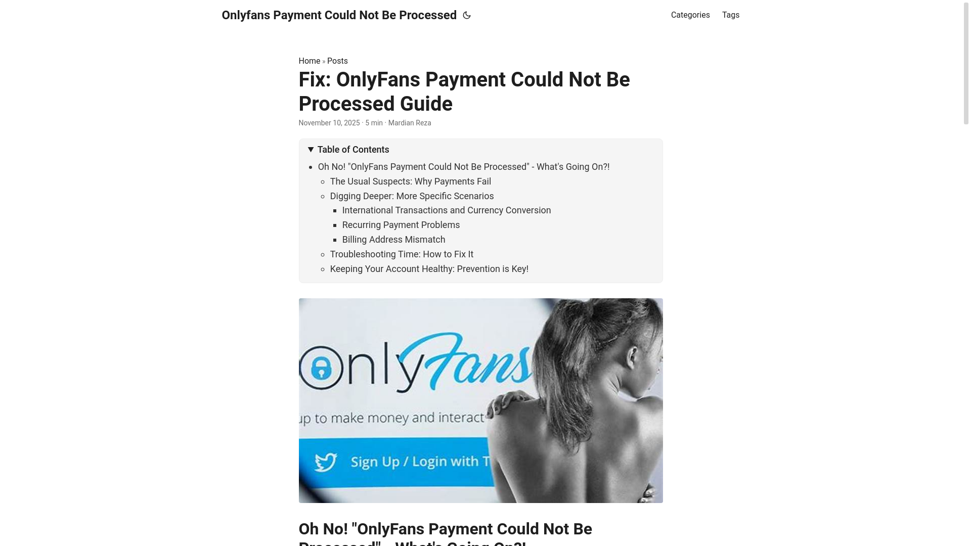 website screenshot of https://onlyfans-payment-could-not-be-processed.pages.dev/