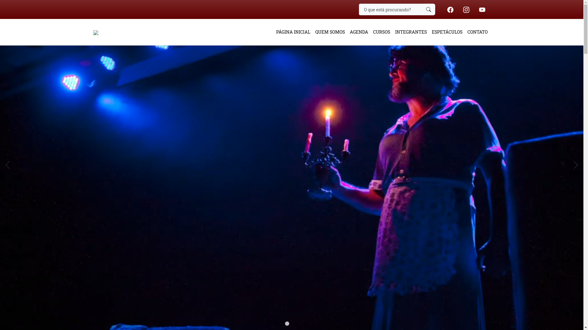 website screenshot of https://andaimeteatro.art.br/