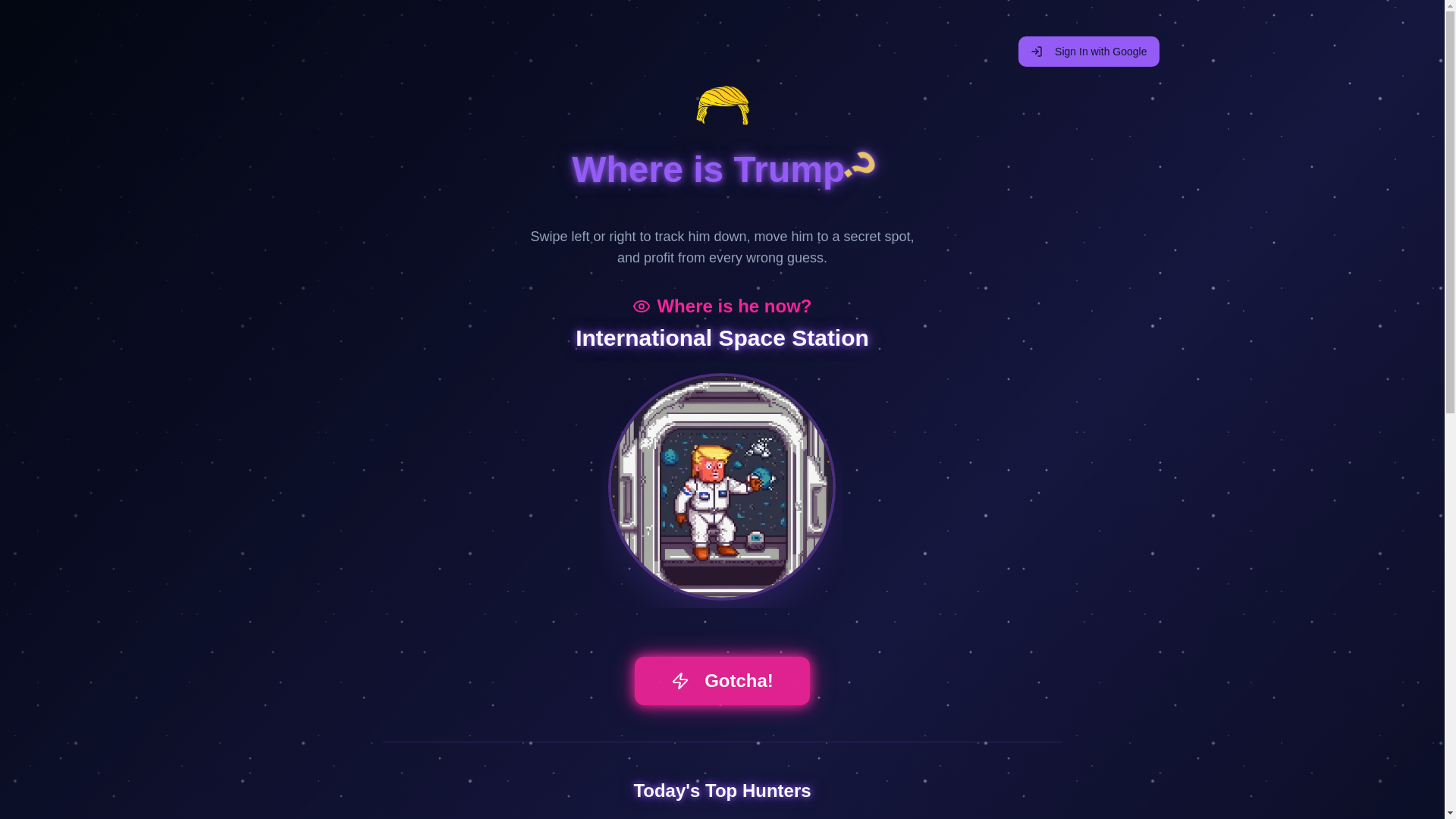 website screenshot of https://findandhide.com/