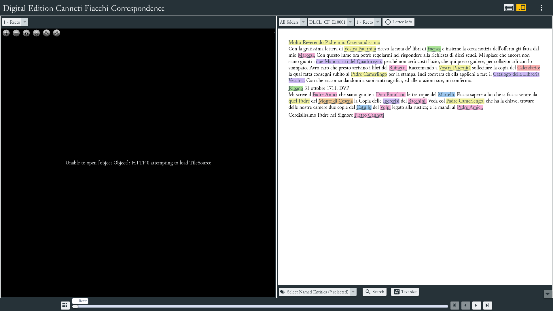 website screenshot of https://esd-carteggio-canneti-fiacchi-dist.pages.dev/