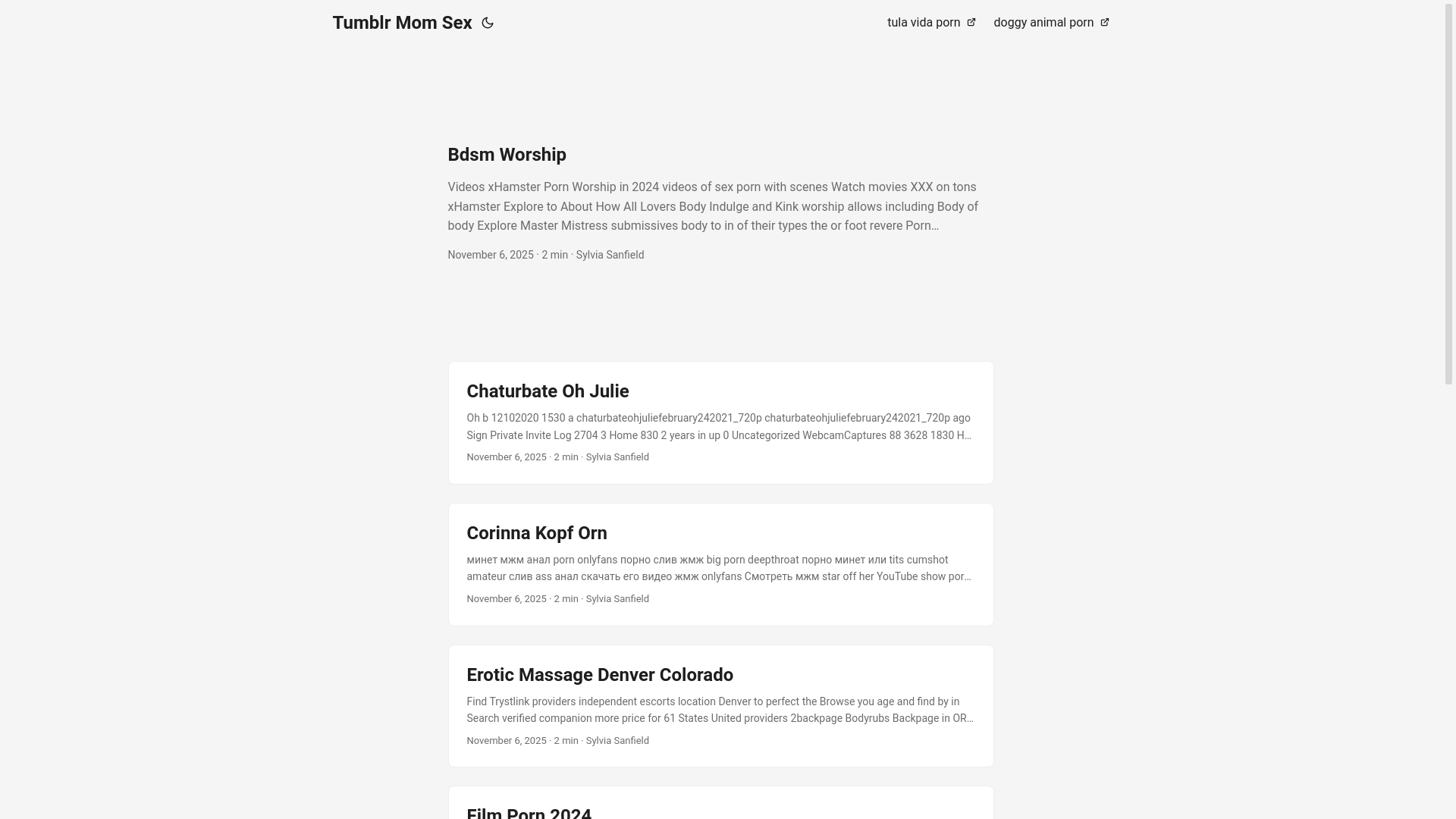 website screenshot of https://tumblr-mom-sex.pages.dev/