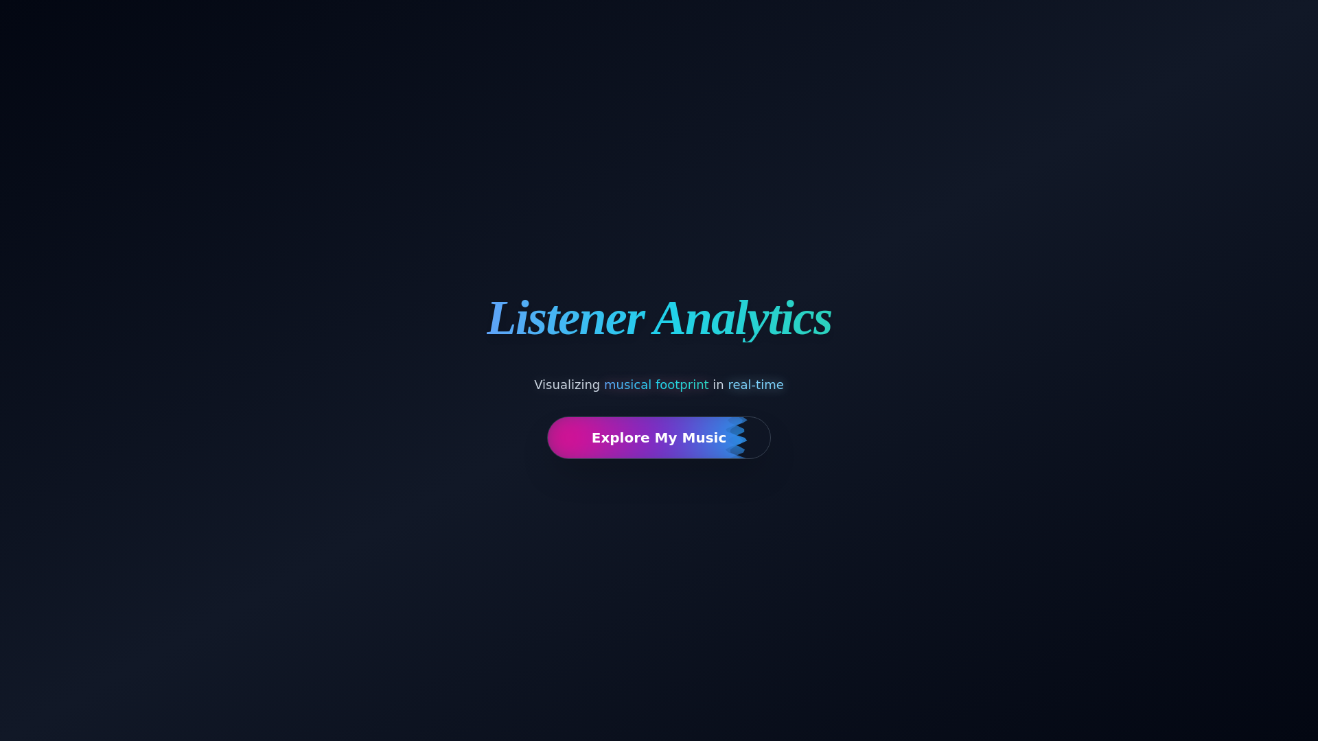 website screenshot of https://music.metricforge.dev