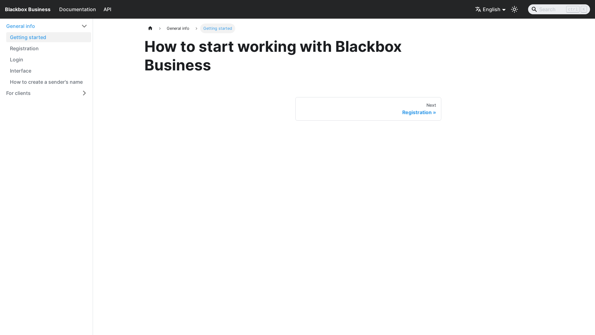 website screenshot of https://blackbox-business.pages.dev/