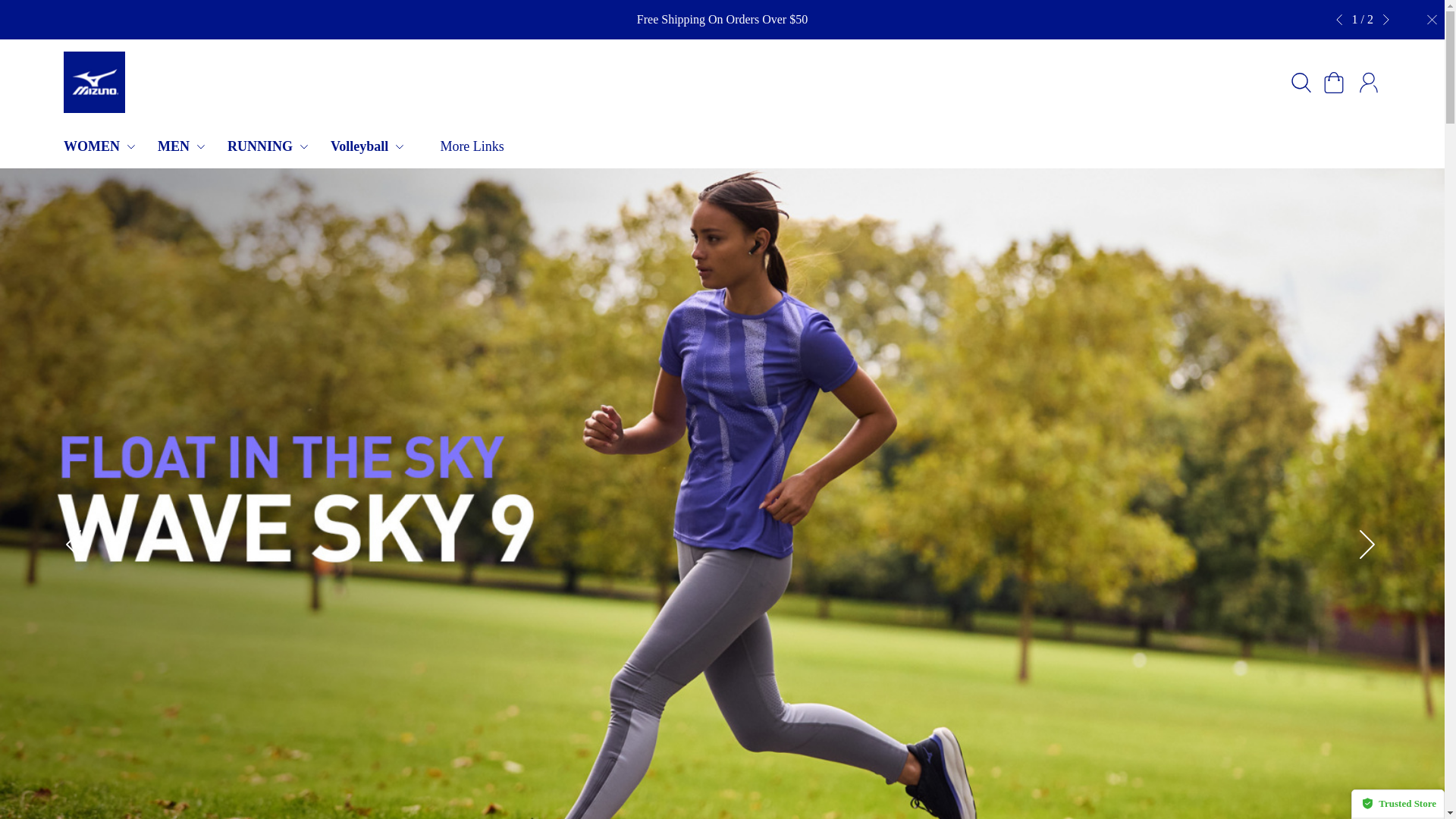 website screenshot of https://mizunoutlets.club/