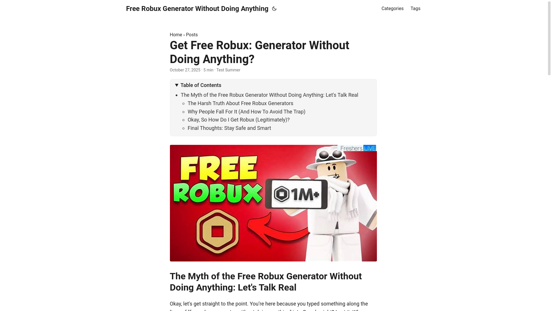 website screenshot of https://free-robux-generator-without-doing-anything.pages.dev/