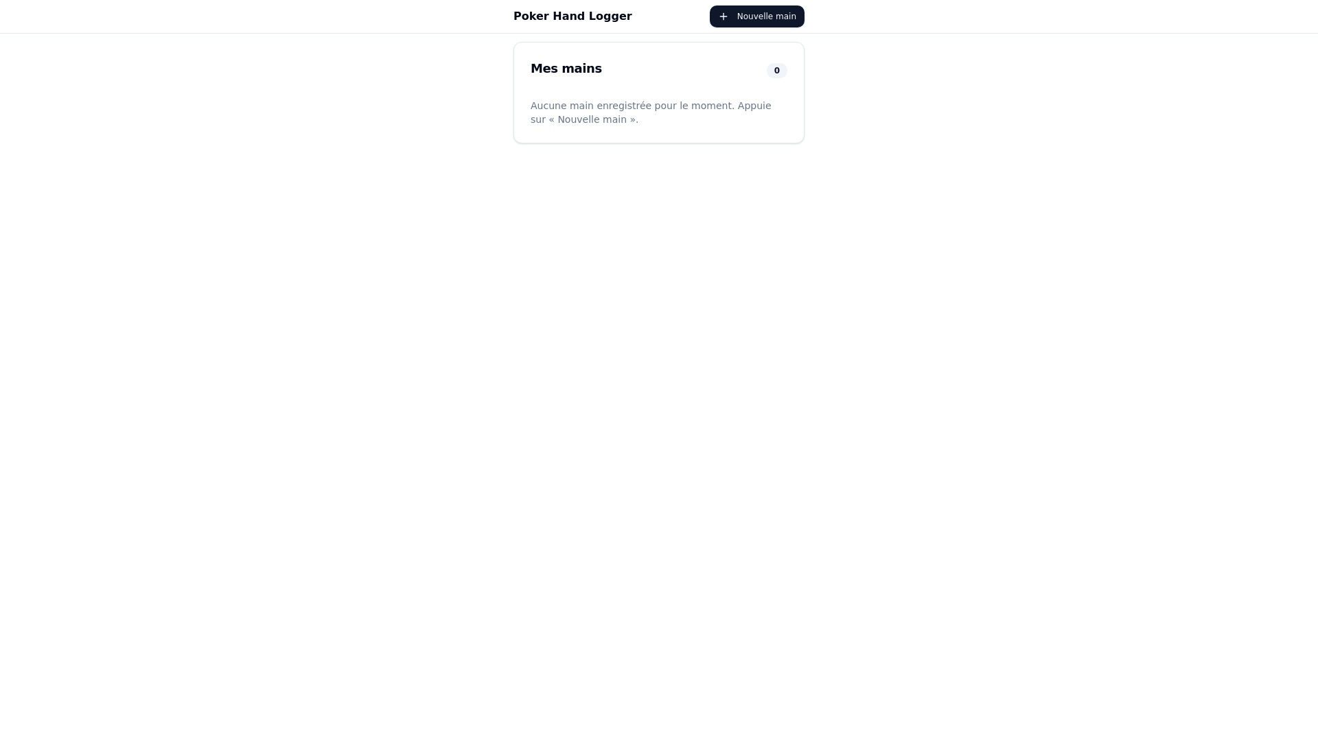 website screenshot of https://pokerhandjournal.fr/