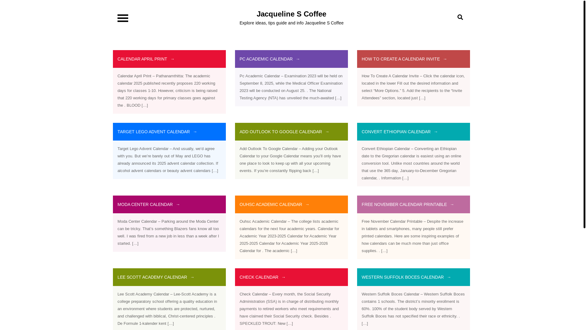 website screenshot of https://jacquelinescoffeej.pages.dev/