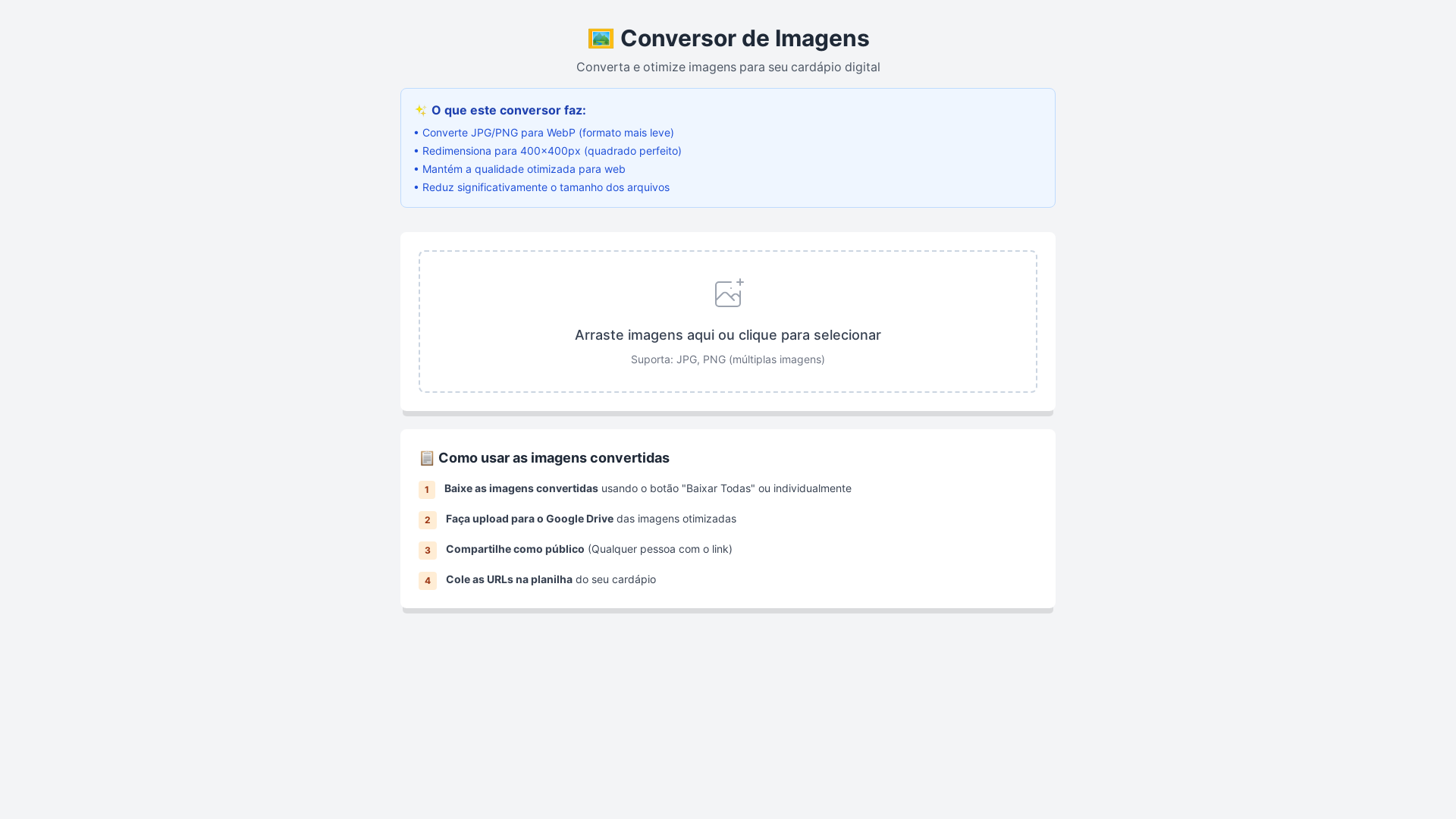 website screenshot of https://converteimagens.pages.dev/