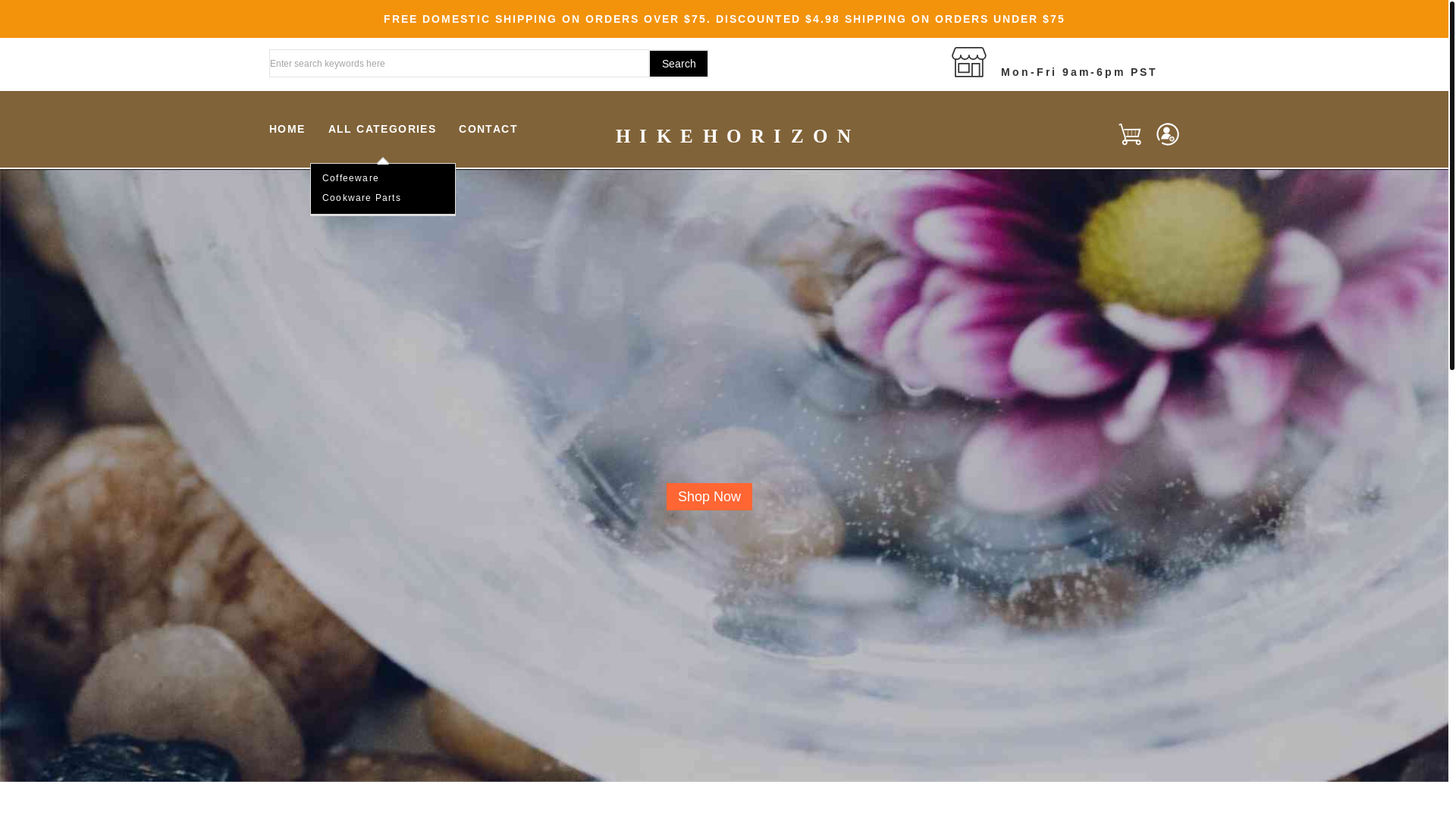 website screenshot of https://hikehorizon.top/