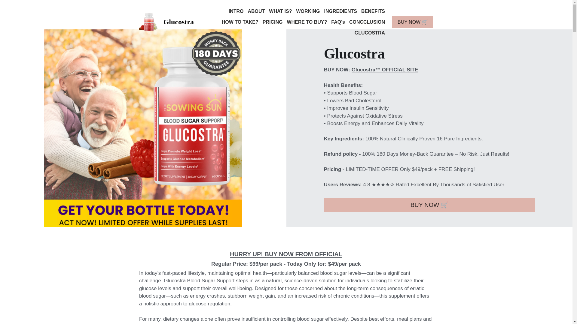 website screenshot of https://glucostra-report.mystrikingly.com/