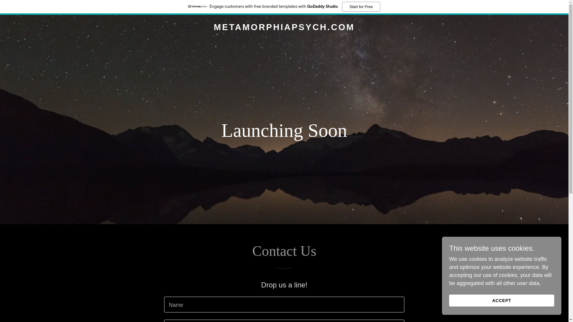 website screenshot of https://metamorphiapsych.com/
