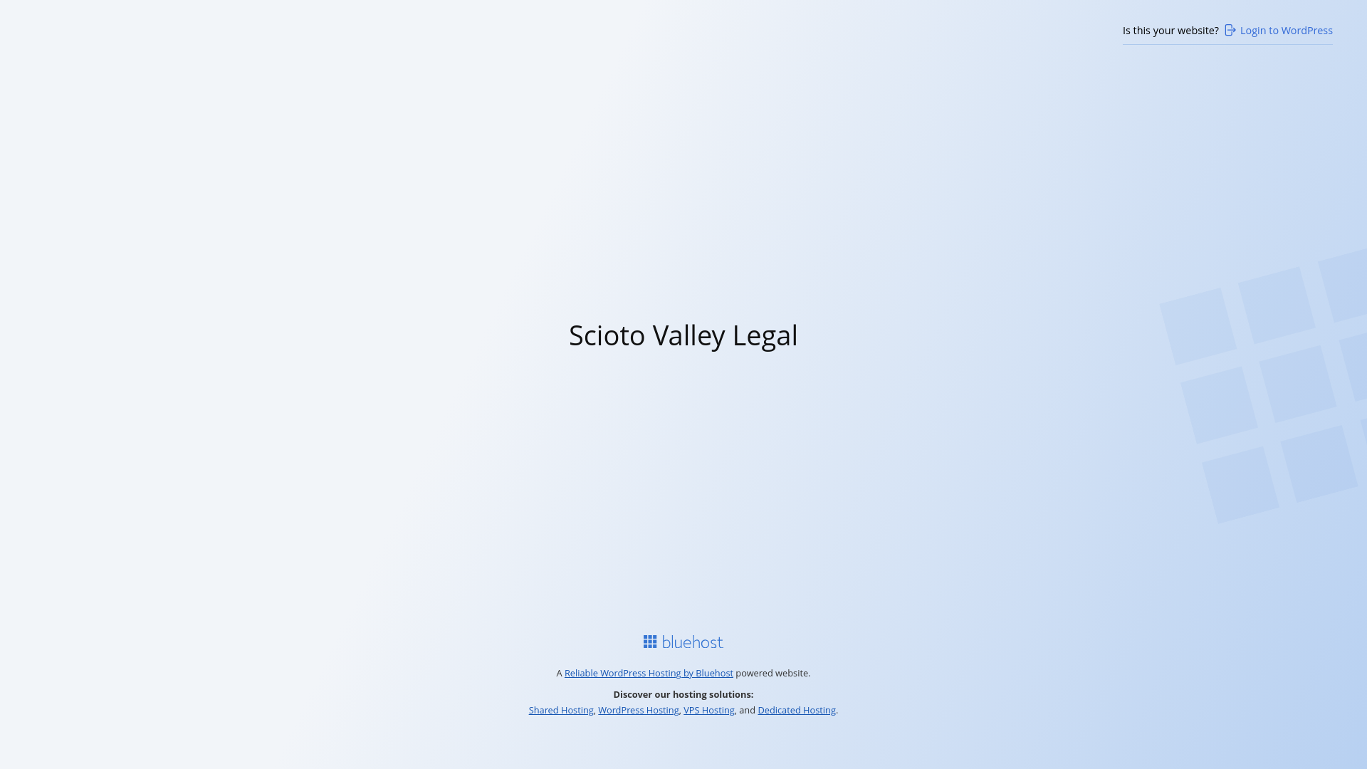 website screenshot of https://sciotovalleylegal.com/
