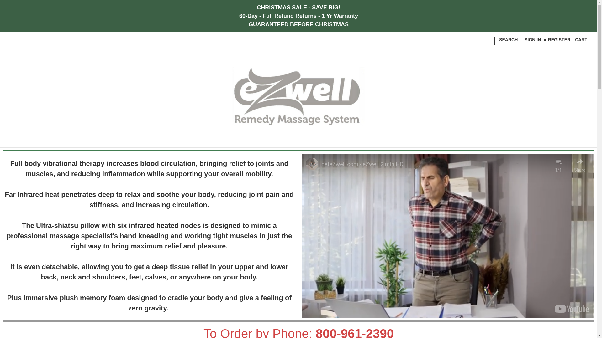 website screenshot of https://getezwell.com/