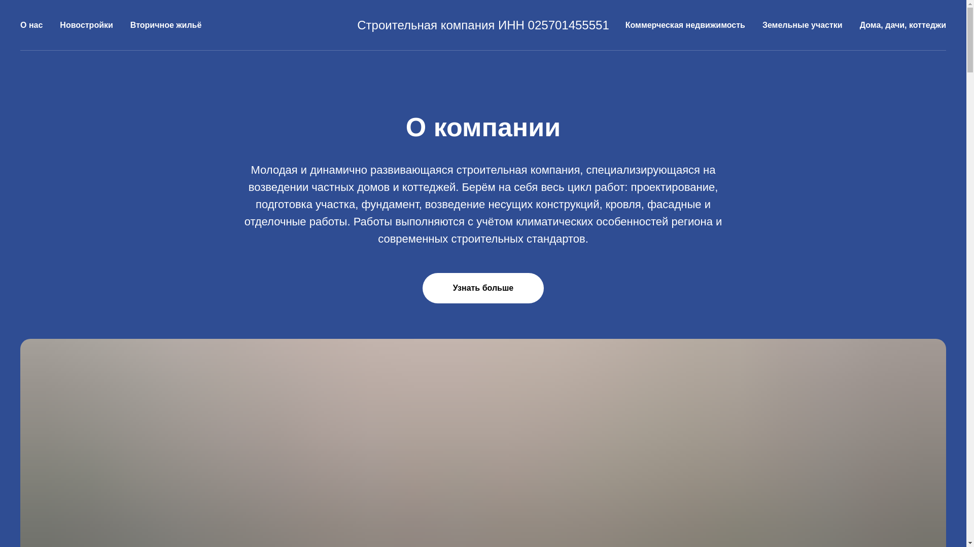 website screenshot of https://vildanova-company.ru/