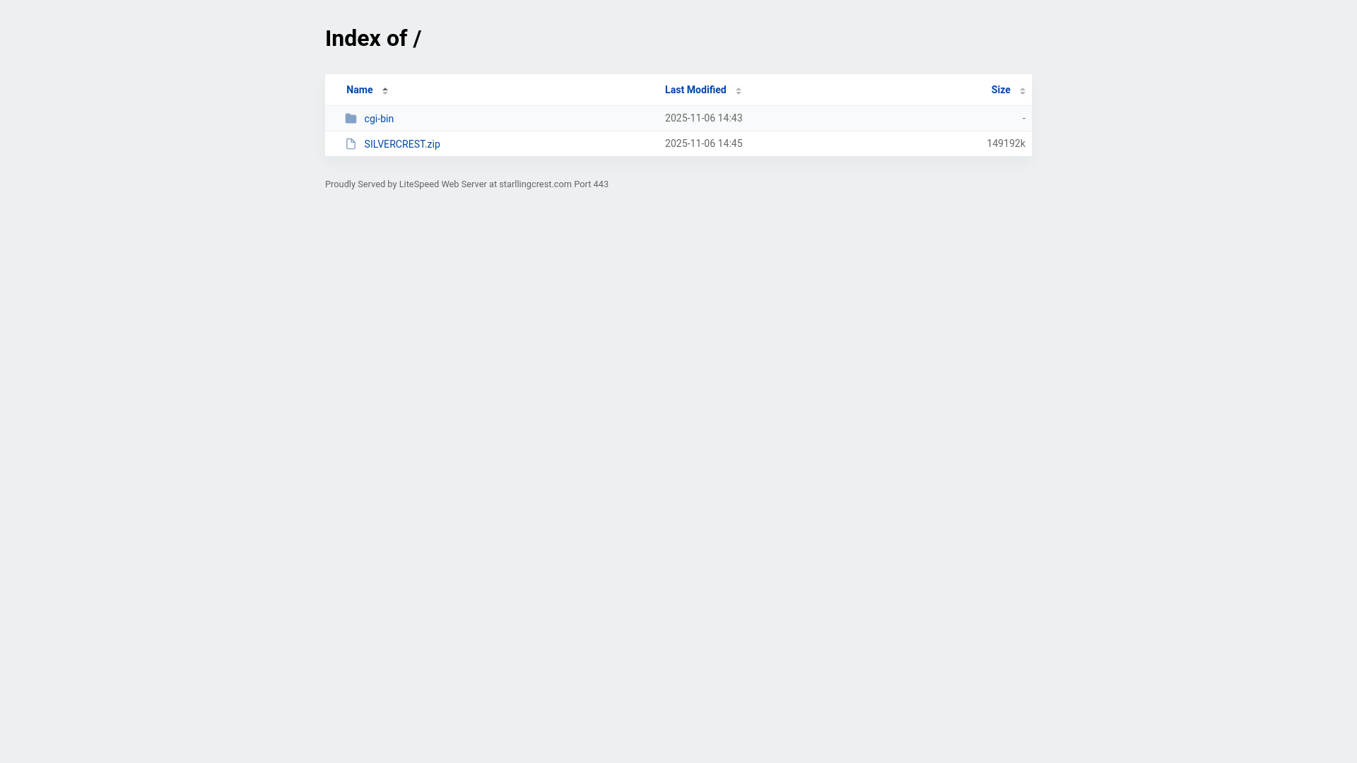 website screenshot of https://starllingcrest.com/