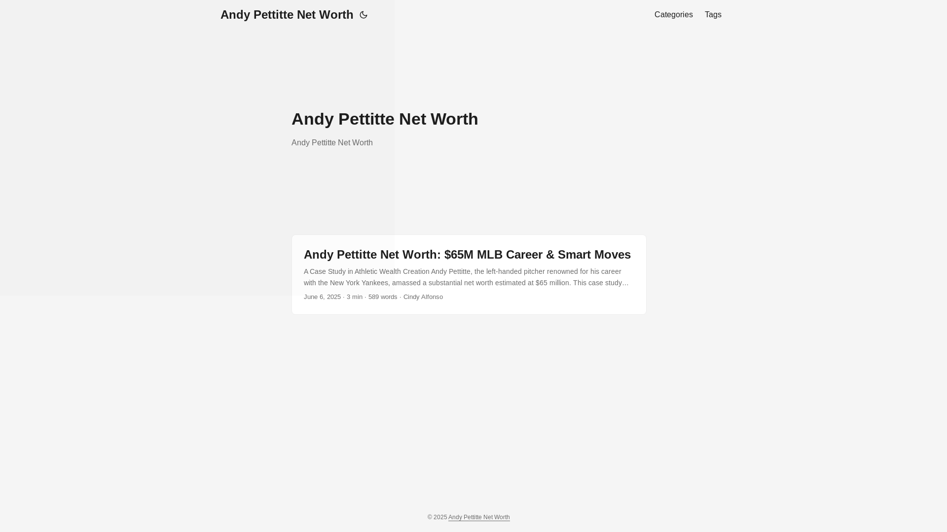 website screenshot of https://andy-pettitte-net-worth.pages.dev/