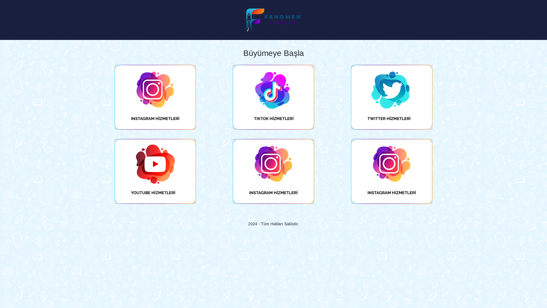 website screenshot of https://panelfenomenim.com/
