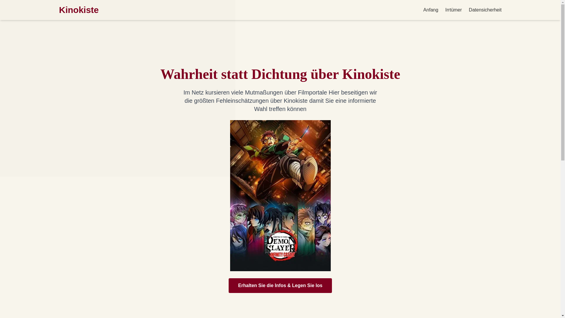 website screenshot of https://kinokiste-gryx.pages.dev/
