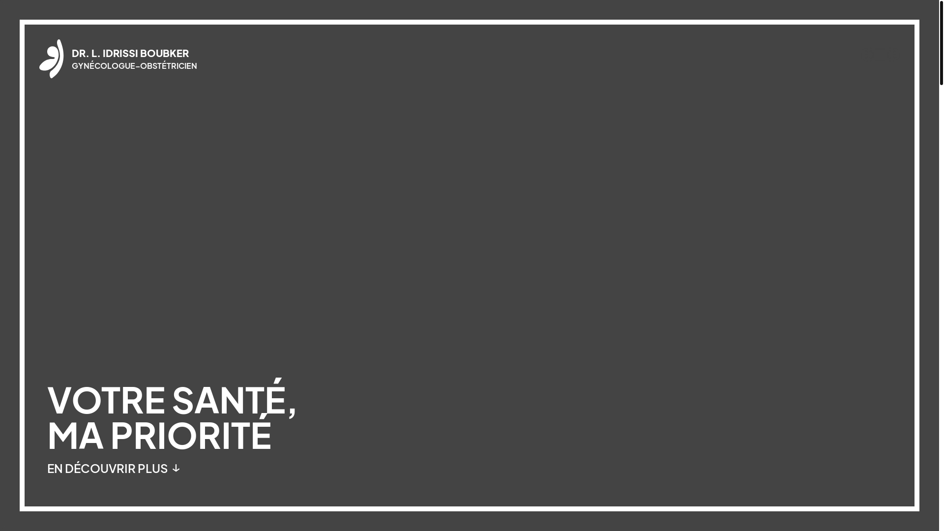 website screenshot of https://dridrissiwebsite-2.pages.dev/