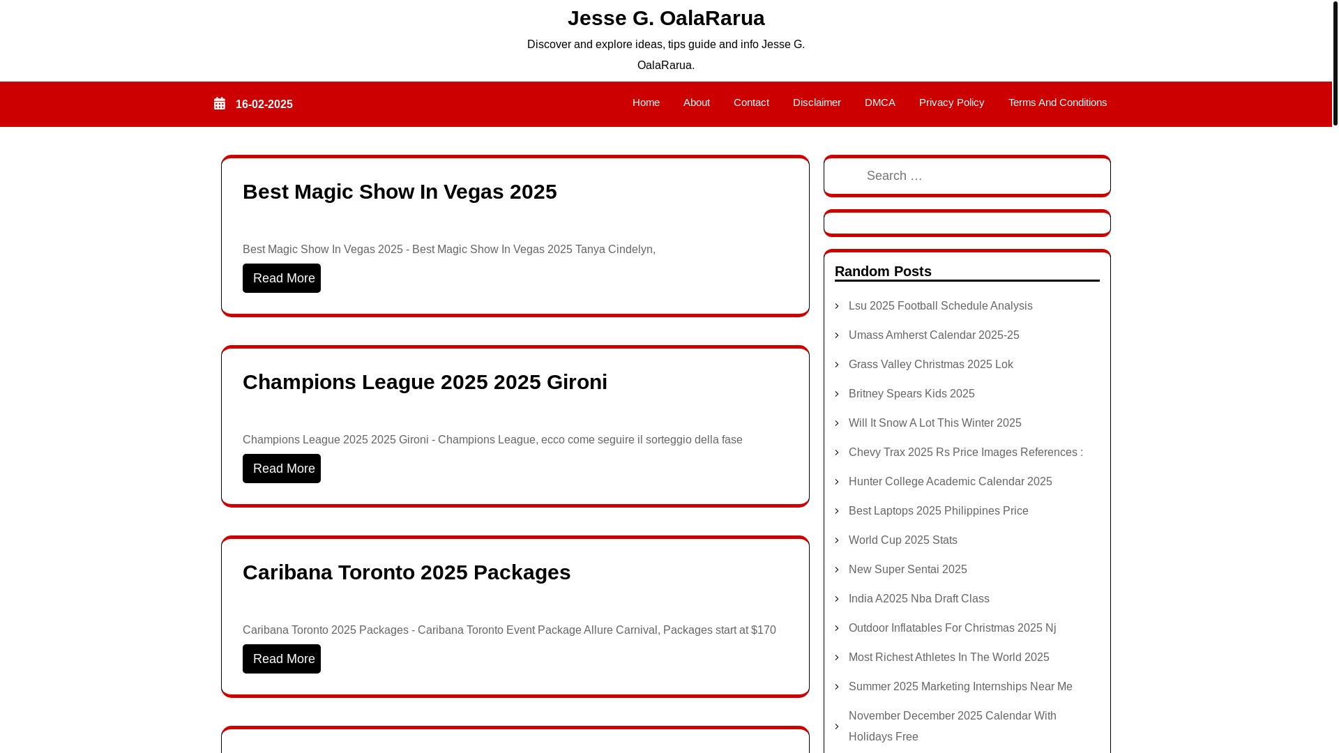website screenshot of https://jessegoalararua.pages.dev/