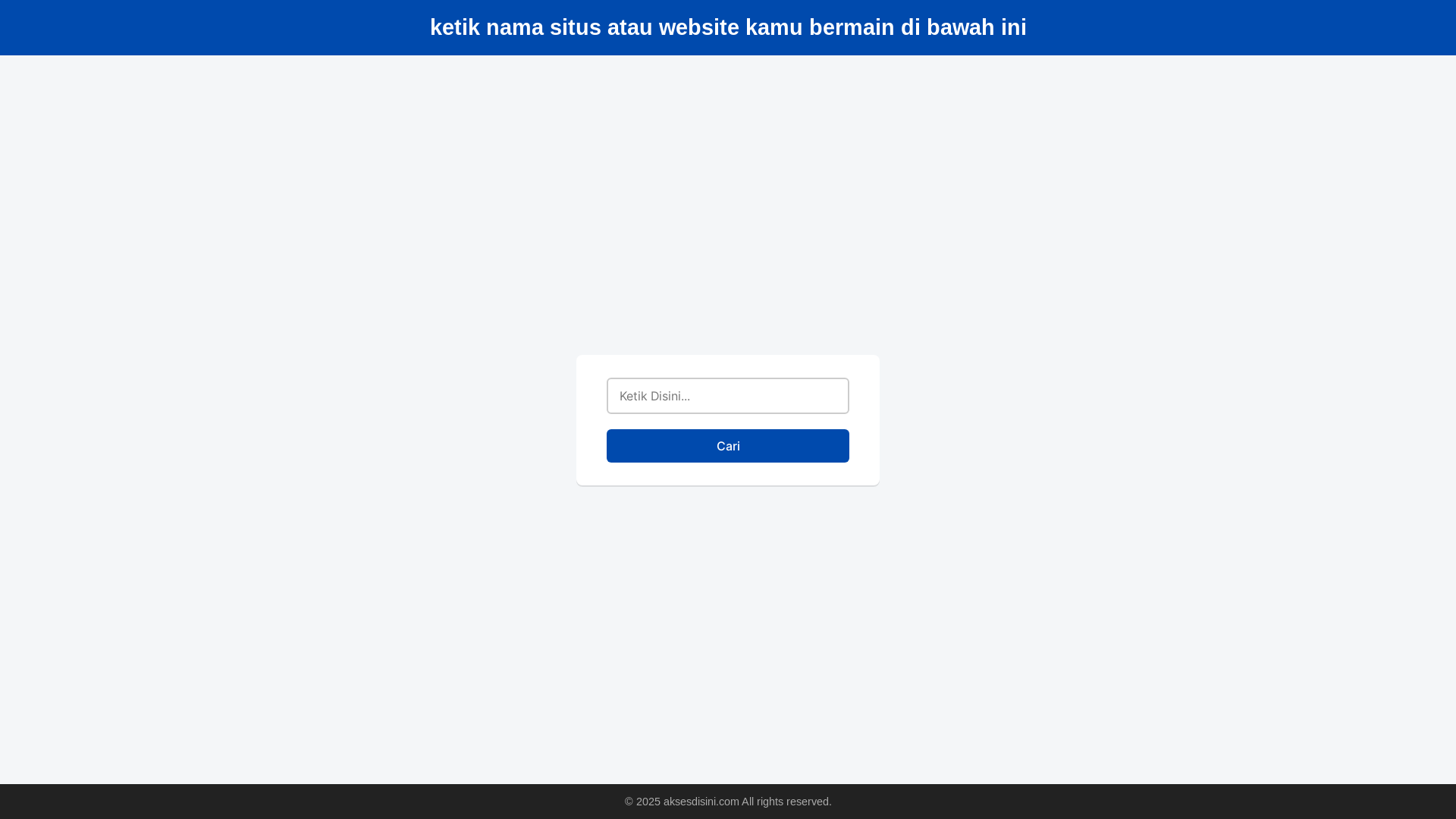 website screenshot of https://akseskesini.com/