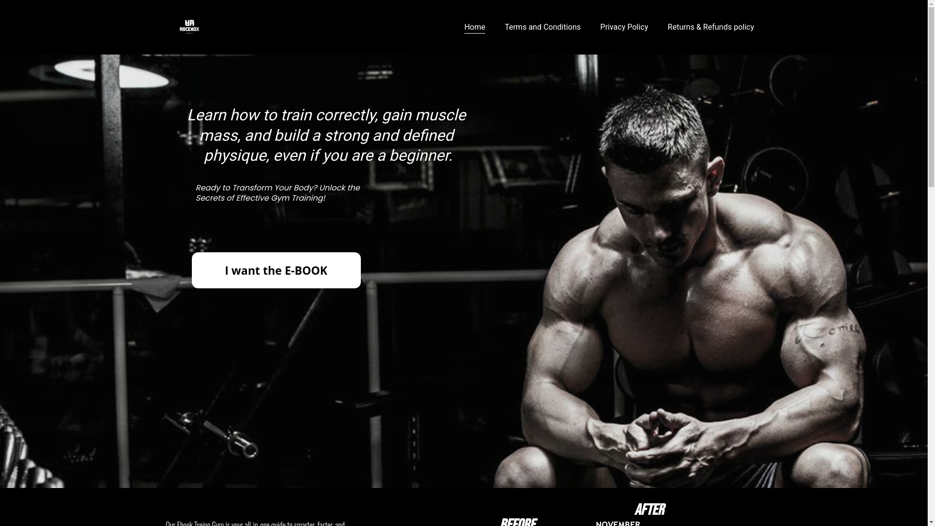 website screenshot of https://ascendxkiller.online/