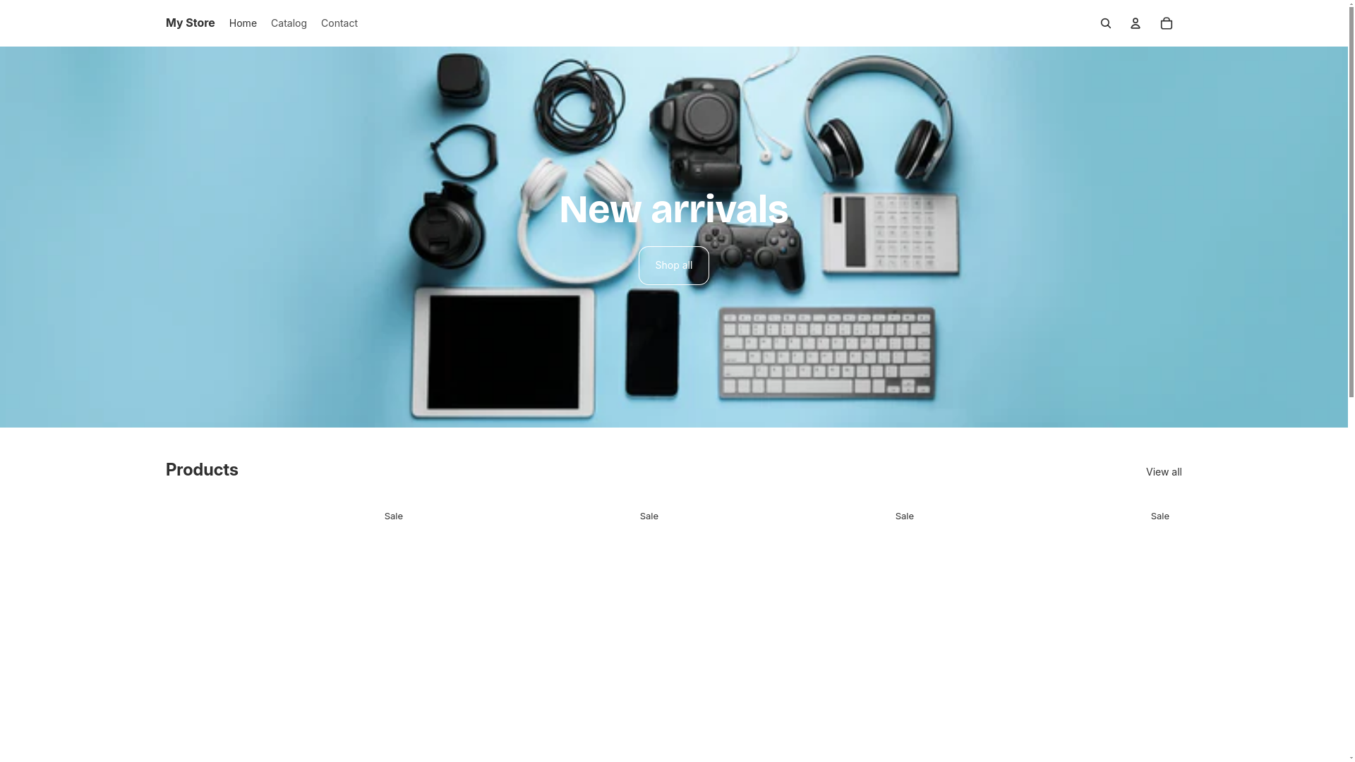 website screenshot of https://kooltechgadgets.store/