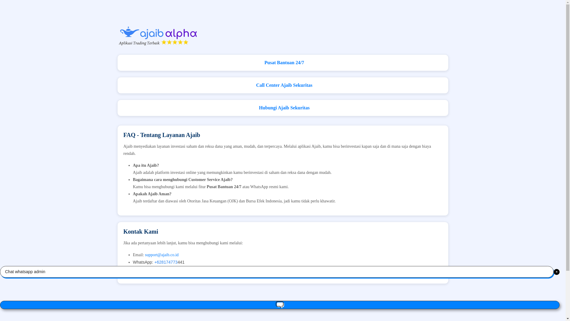 website screenshot of https://faqajaibcall.online/