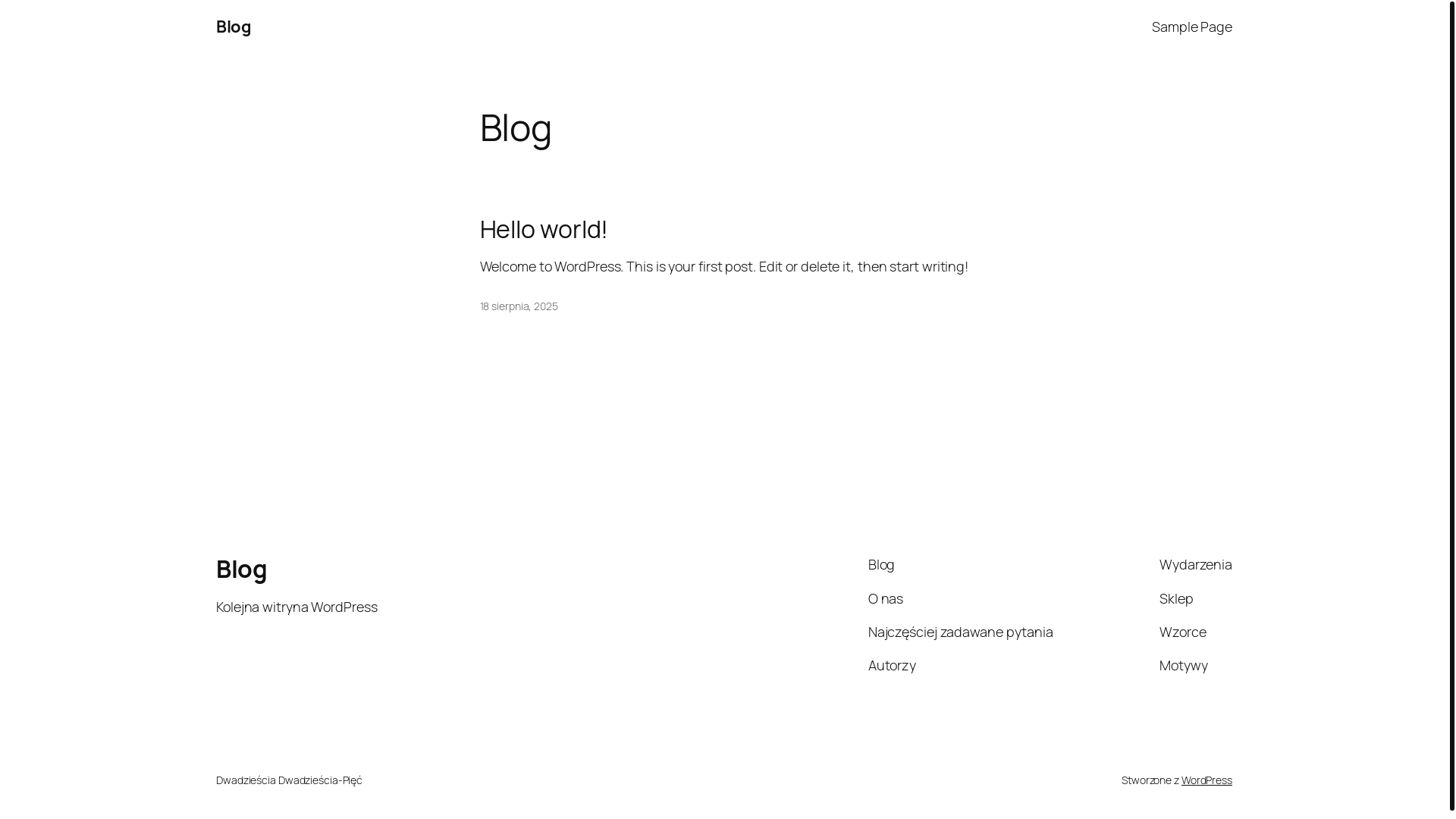 website screenshot of https://gwiazdanadzieidr.com/