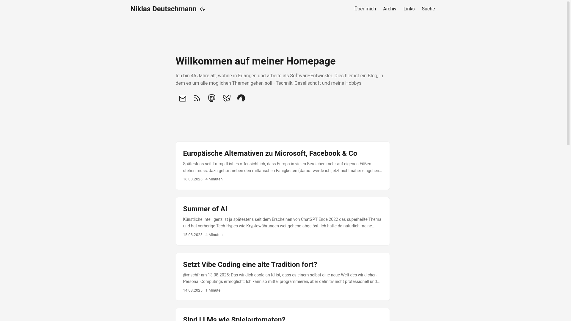 website screenshot of https://sonstharmlos.de/