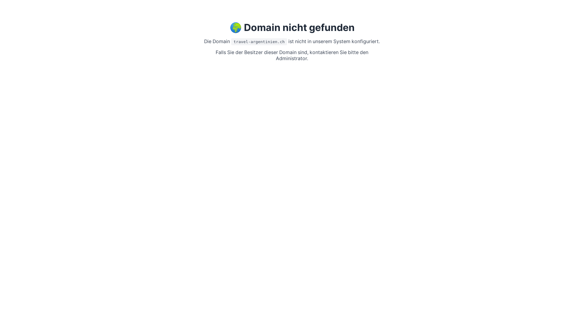website screenshot of https://travel-argentinien.ch/