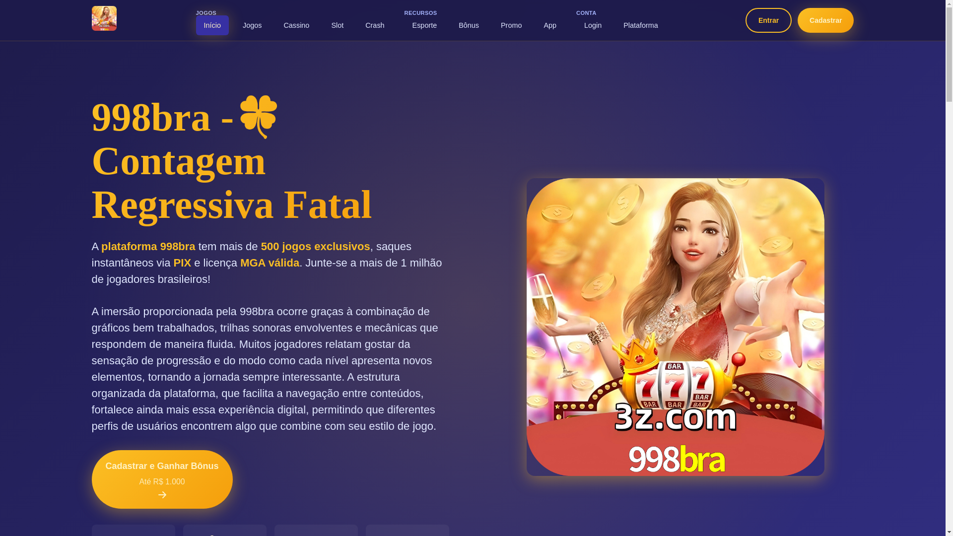 website screenshot of https://998brabet.com/