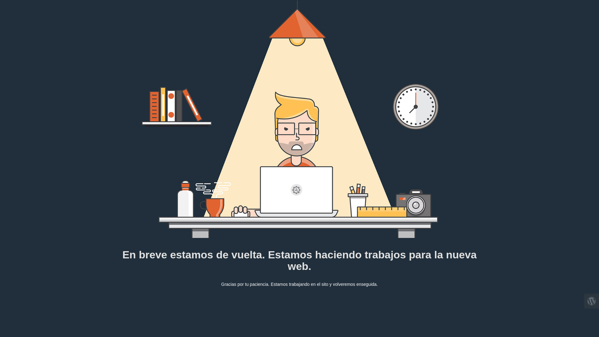 website screenshot of https://hospitalcentroandalucia.com/