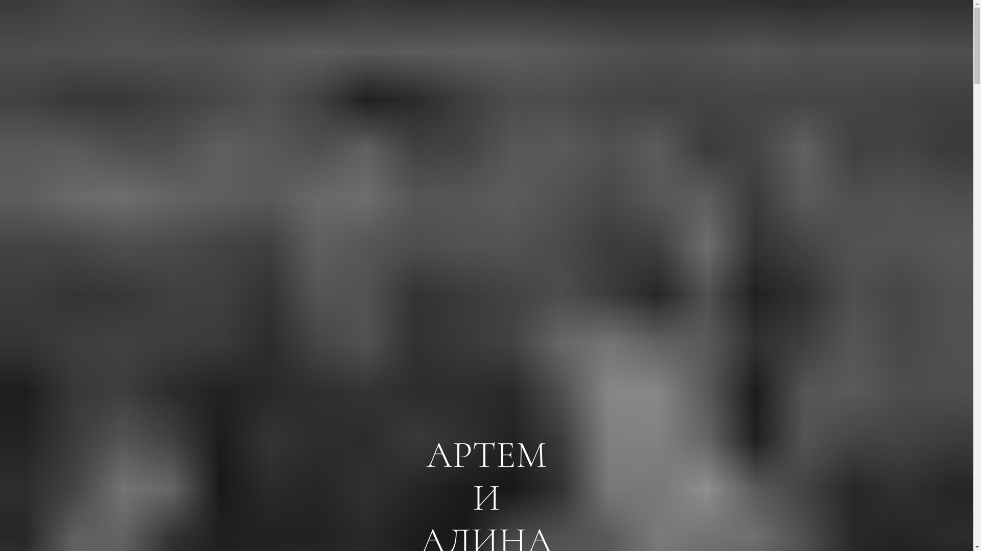 website screenshot of https://artem-alina.ru/