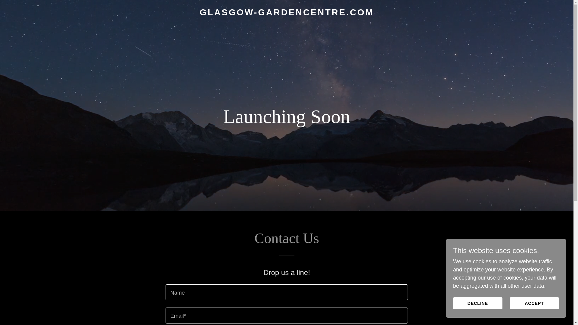 website screenshot of https://glasgow-gardencentre.com/
