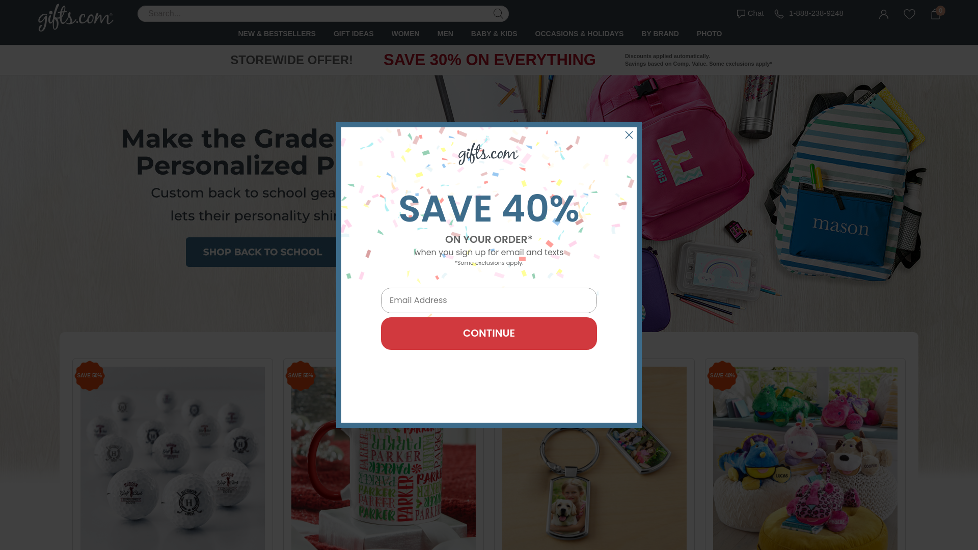 website screenshot of https://sicknewgifteds.com/