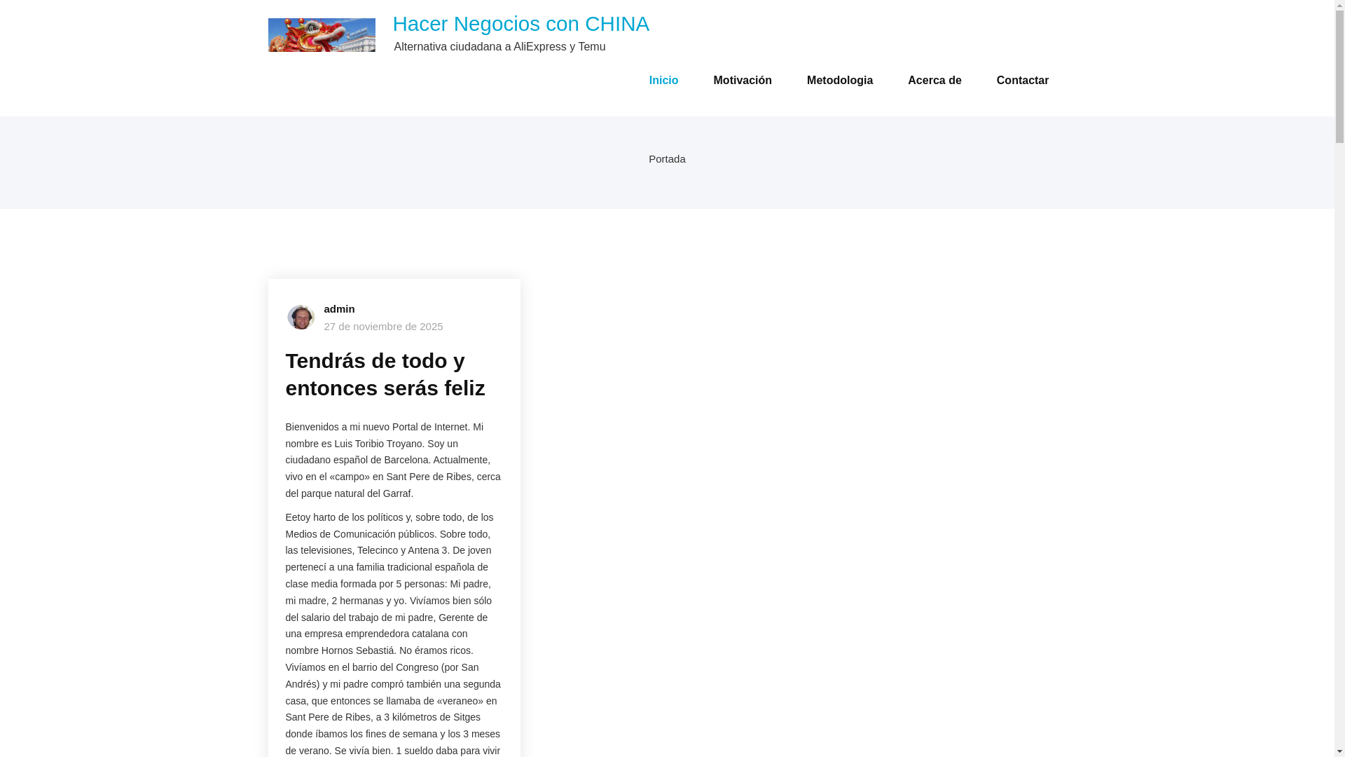 website screenshot of https://hacernegociosconchina.com/