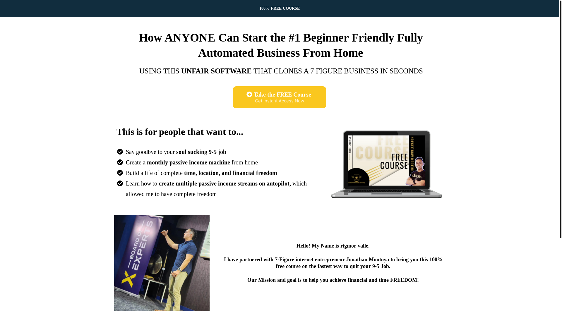 website screenshot of https://ugc-valley.com/