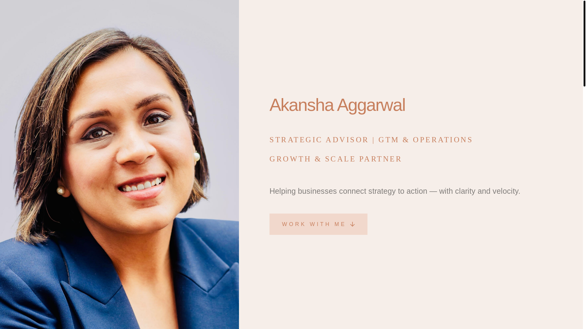 website screenshot of https://akansha-aggarwal.com/