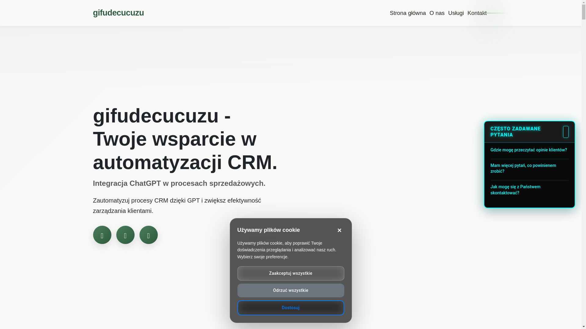 website screenshot of https://gifudecucuzu.com