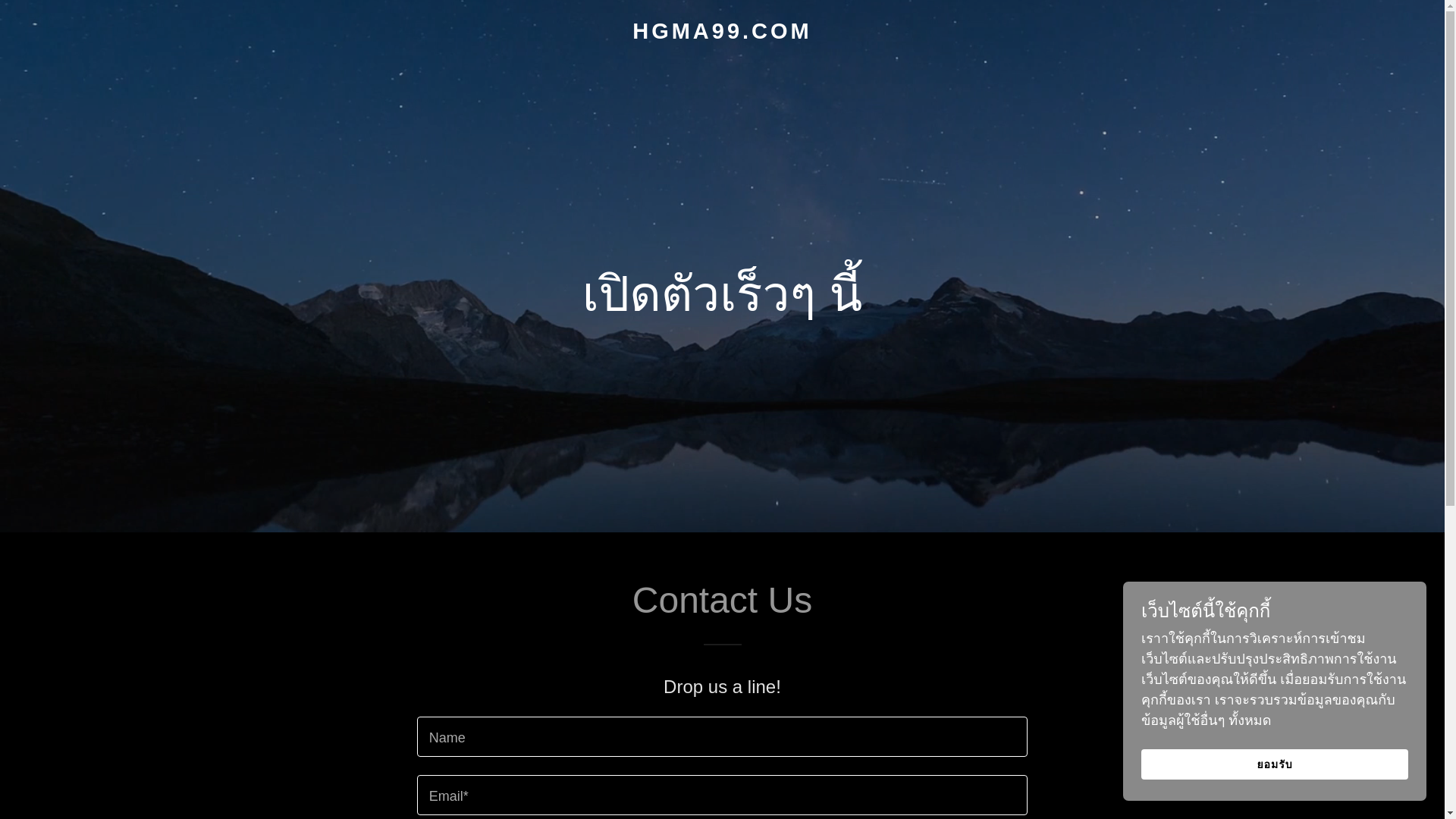 website screenshot of https://hgma99.com/