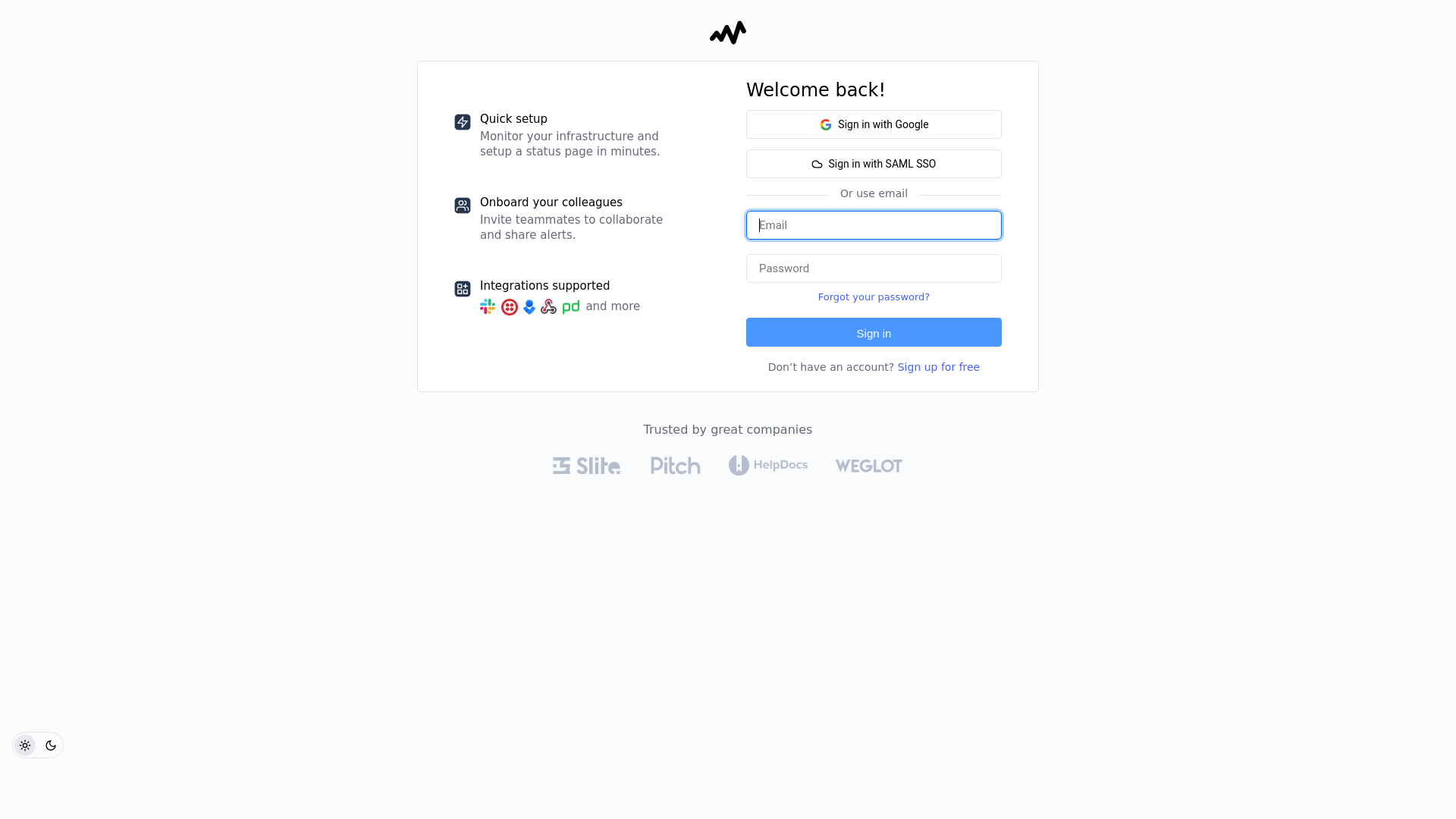 website screenshot of https://dashboard-619.pages.dev/