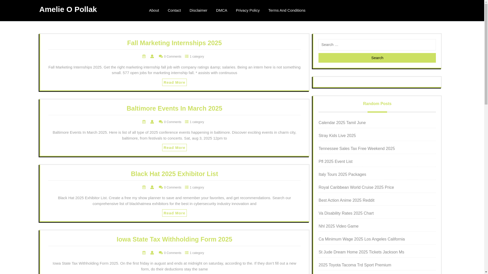 website screenshot of https://amelieopollak.pages.dev/