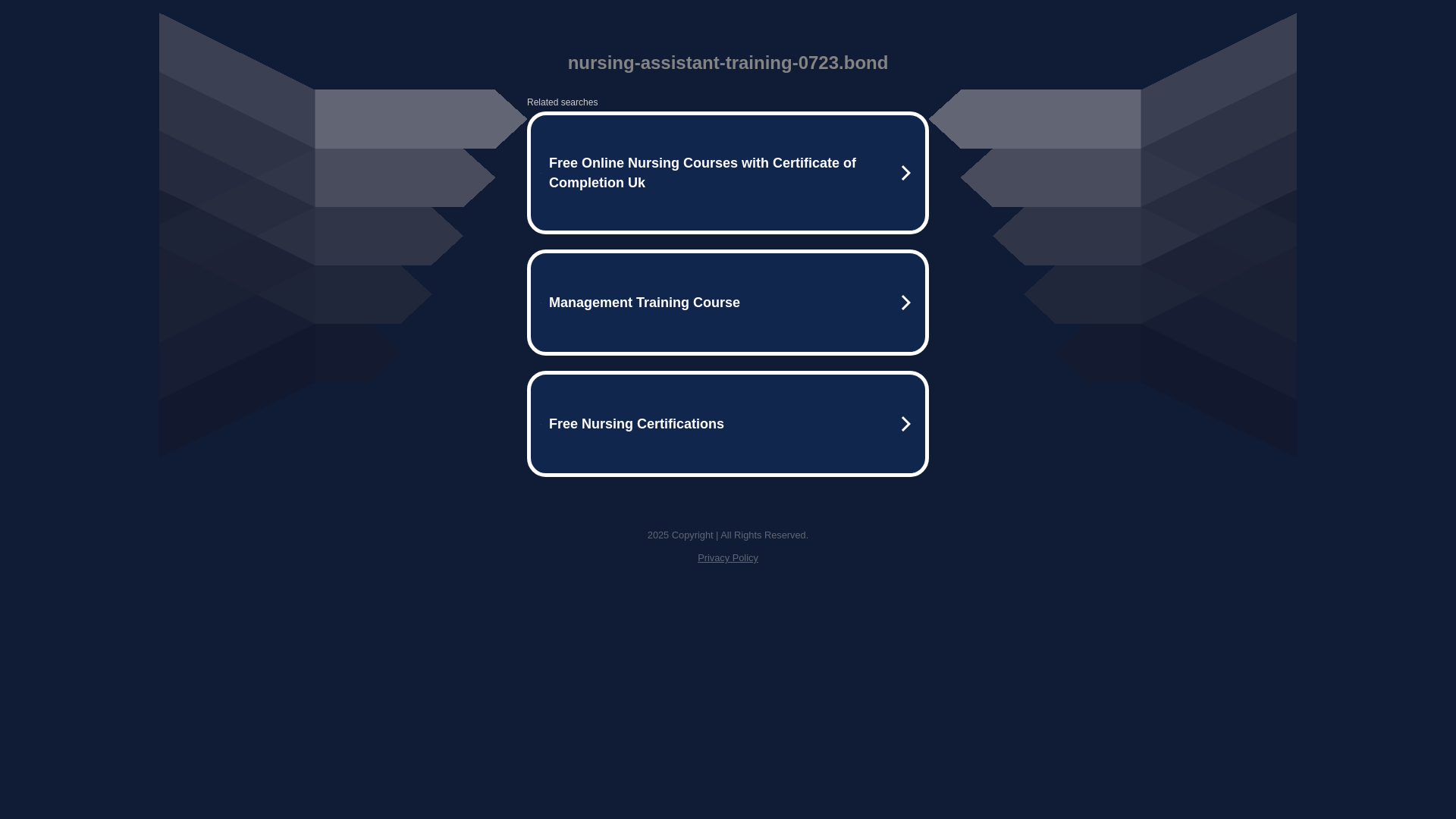 website screenshot of https://nursing-assistant-training-0723.bond/