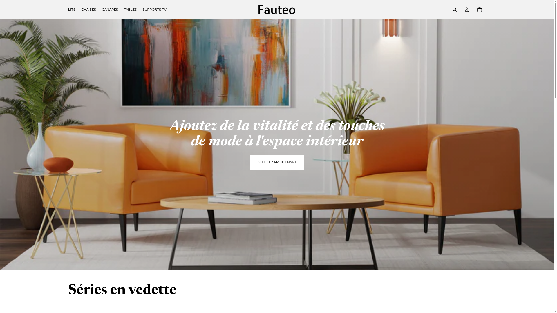 website screenshot of https://fauteo.com/
