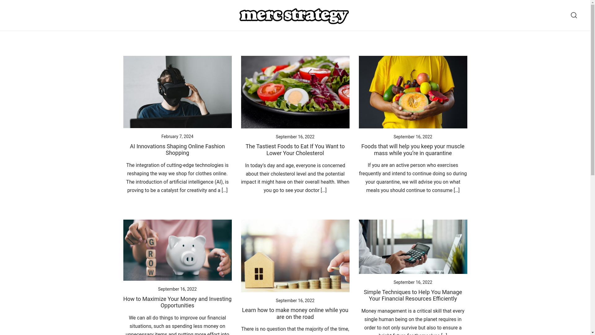 website screenshot of https://mercstrategy.pages.dev/