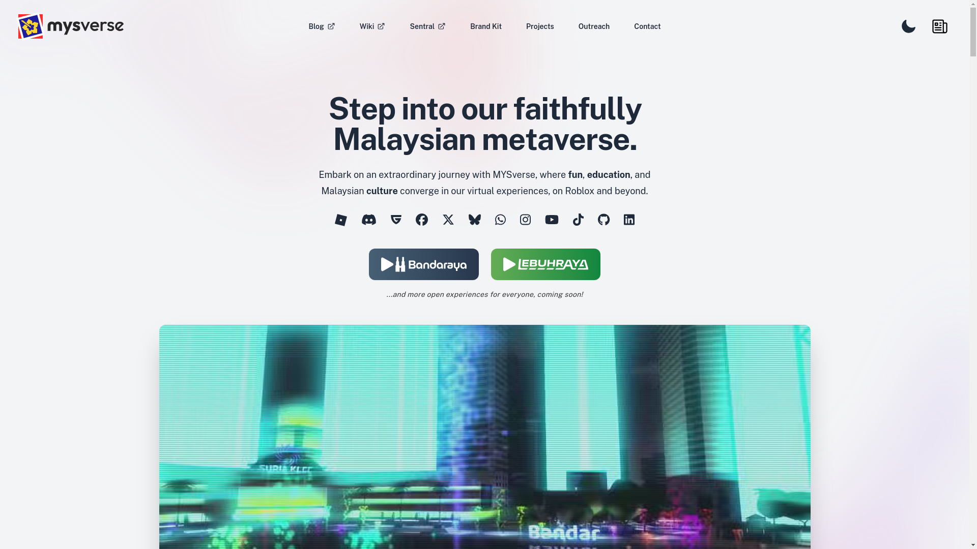 website screenshot of https://landing-ebv.pages.dev/