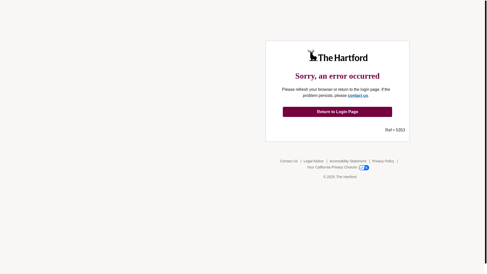 website screenshot of https://click.insurance.thehartford.com/?qs=6fabf0d442ffb5cb72042237e0428a81e99f346a639c4fd2a0918cd8959c0456a6bdeaa209c65239cf9d10cd9b1da57aff64f7202b637920