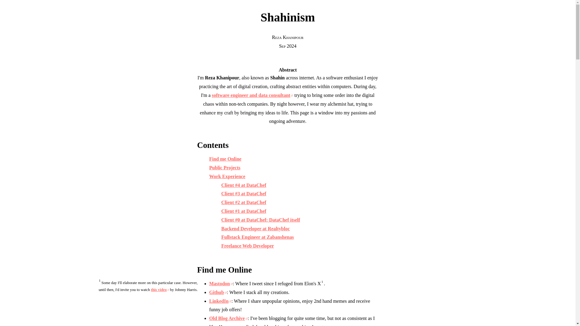 website screenshot of https://shahinism-github-io.pages.dev/